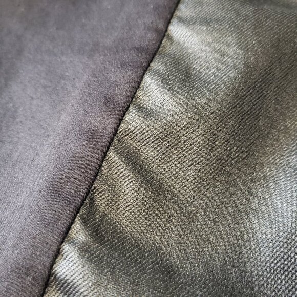 Black Colcii Long Sleeve Leather Look Slimming Dress - Picture 7 of 13